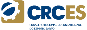 Logo oficial do Conselho Regional de Contabilidade do Espírito Santo (CRC-ES) em alta resolução.