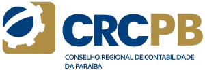 Logo oficial do Conselho Regional de Contabilidade da Paraíba (CRC-PB) em formato vetorial.