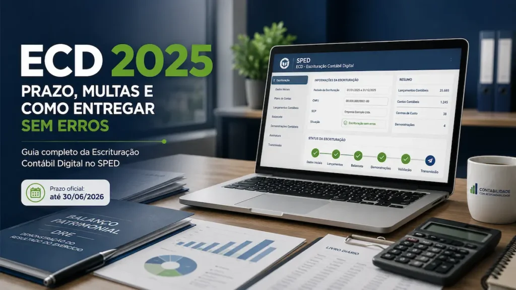 ECD 2025: Prazo, Obrigatoriedade, Multas e Como Preparar a Entrega em 2026
