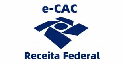 Logo oficial da Receita Federal do Brasil, órgão responsável pelo processamento e recepção da declaração retificadora irpf.